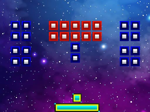Space Brickout - browser game screenshot