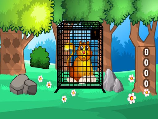 Golden Cat Escape - browser game screenshot