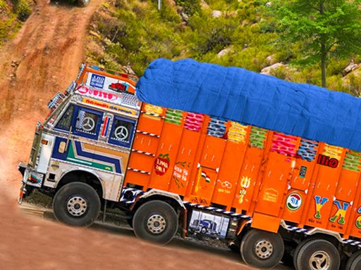 Off Road Truck Cargo Delivery - browser game screenshot