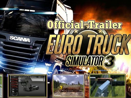 Euro Truck Drive - browser game screenshot