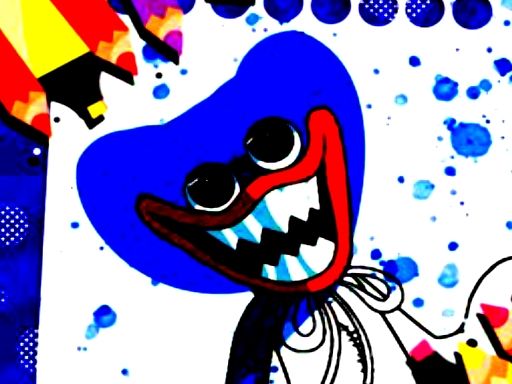 BTS Poppy Playtime Coloring - browser game screenshot