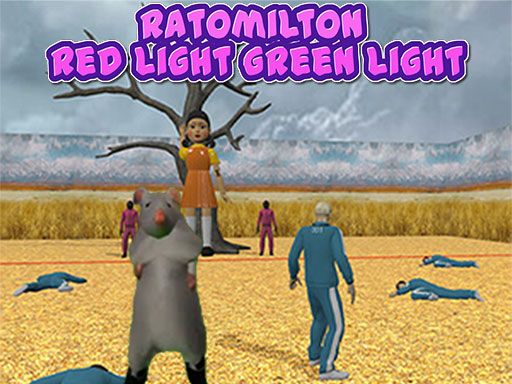 Ratomilton Red Light Green Light - browser game screenshot