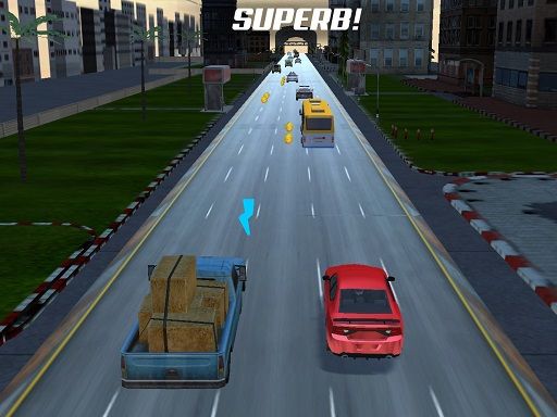 Fast And Crazy Traffic Driving - browser game screenshot