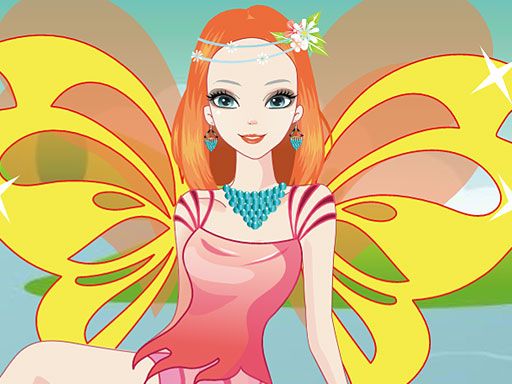 Fairy of Lake Dressup - browser game screenshot