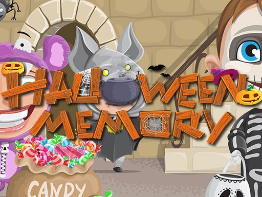 Hallowen Memory - browser game screenshot