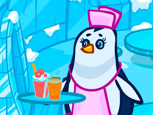 Penguin Cafe - browser game screenshot