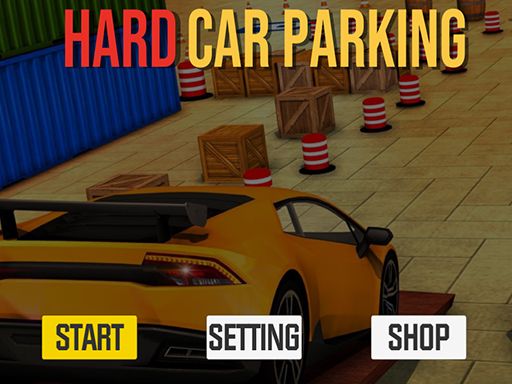 Hard Car Driving-Park - browser game screenshot