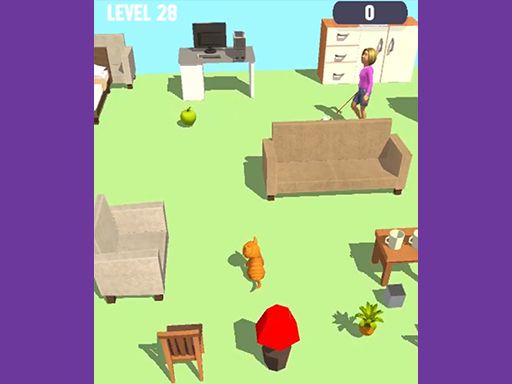 Nasty Cat - browser game screenshot