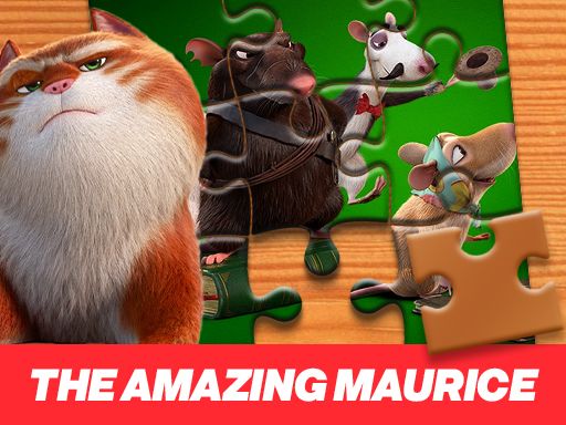 The Amazing Maurice Jigsaw Puzzle - browser game screenshot