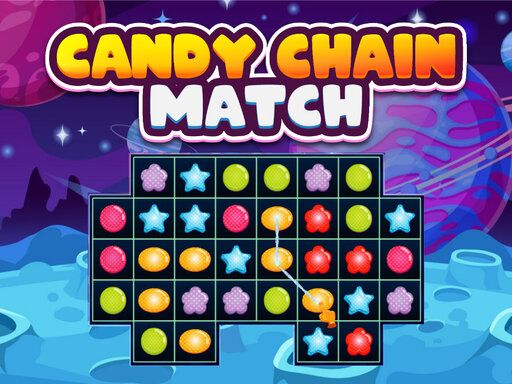 Candy Chain Match - browser game screenshot