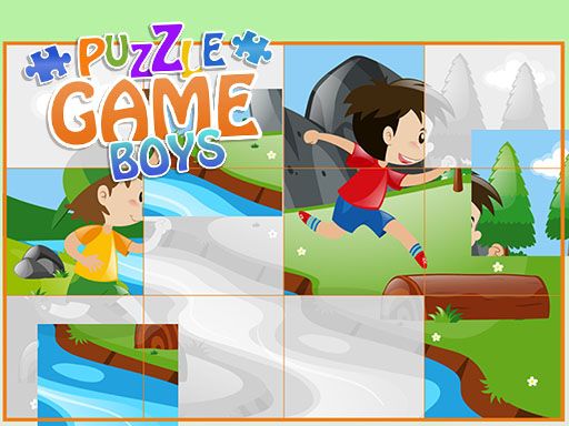 Puzzle Game Boys - Cartoon Puzzle Game Boys - Cartoon - browser game screenshot