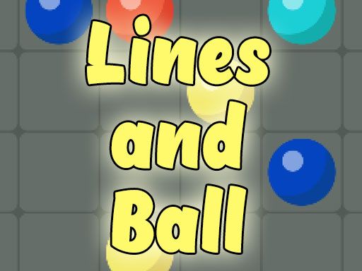 Lines and Ball Lines and Ball - browser game screenshot