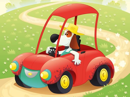 Funny Animal Ride Difference - browser game screenshot
