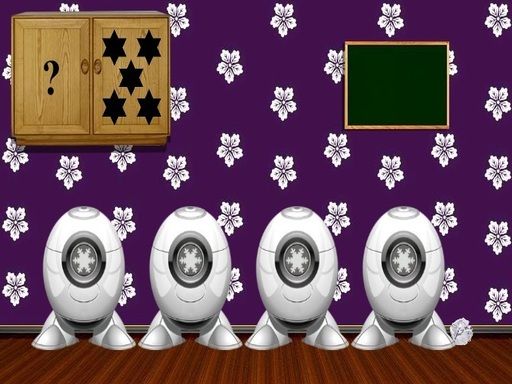 Robot House Escape - browser game screenshot