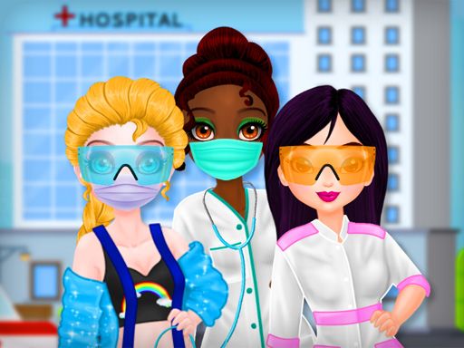 Princesses VS Epidemic - browser game screenshot