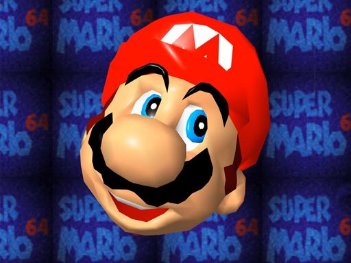Super Mayo 64 - browser game screenshot
