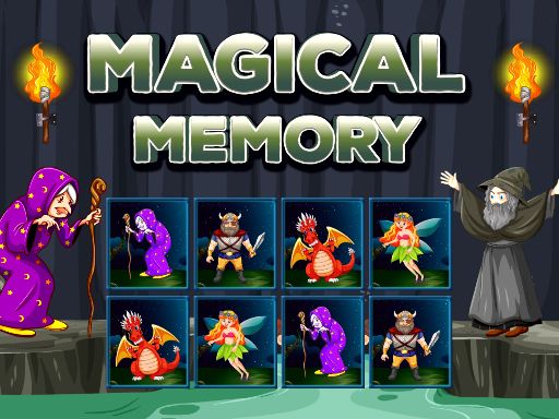 Magical Memory - browser game screenshot