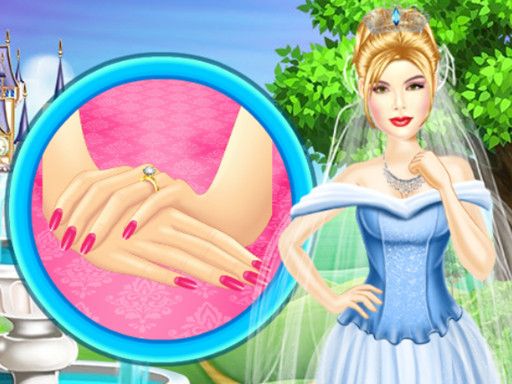 Wedding In Fairy Tale Style - browser game screenshot