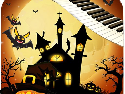 Halloween Piano Tiles Halloween Piano Tiles - browser game screenshot