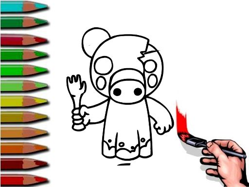 BTS Noob Coloring Book - browser game screenshot
