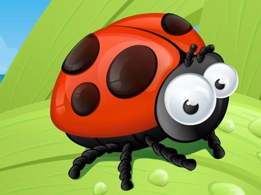 Ladybug Slide - browser game screenshot