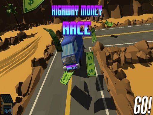 Highway Money Race - browser game screenshot