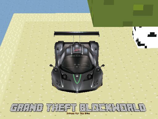 Grand theft Blockworld - browser game screenshot