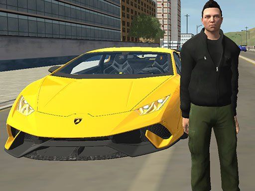 Extreme Car Driving Simulator 2022 - browser game screenshot