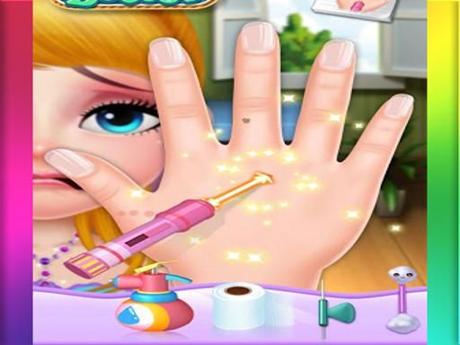 Evie Hand Doctor Fun Games for Girls Online Baby - browser game screenshot