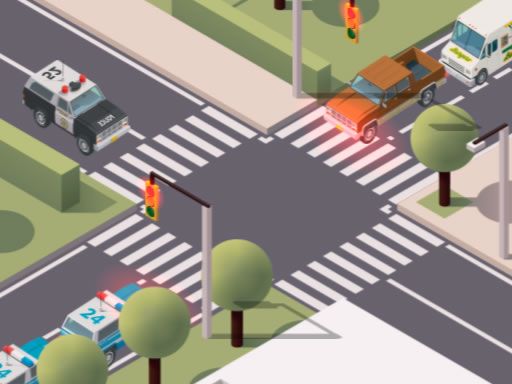 Traffic Controller - browser game screenshot