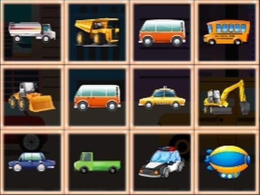 Connect Vehicles - browser game screenshot