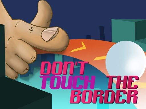 Do not touch the border - browser game screenshot
