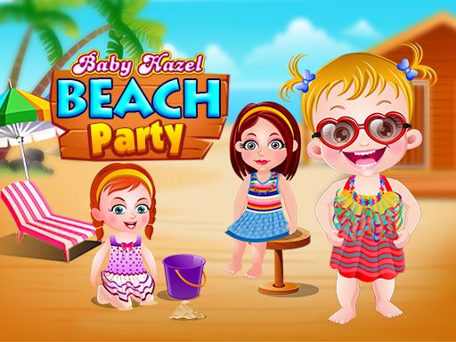 Baby Hazel Beach Party - browser game screenshot