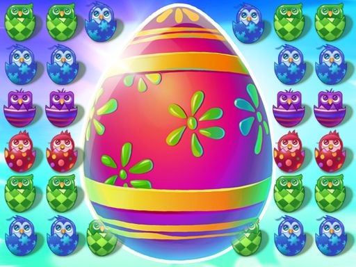 Eggs Match3 - browser game screenshot