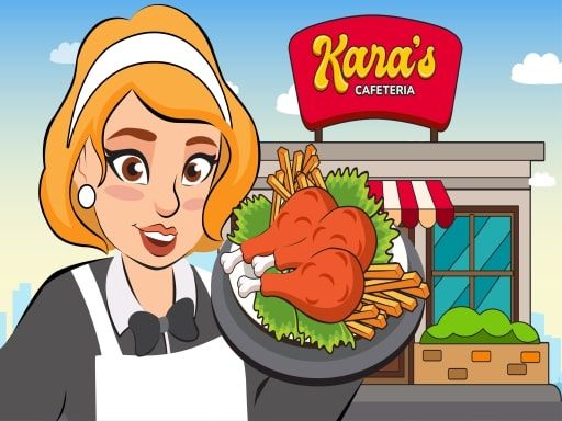 Karas Cafeteria - browser game screenshot