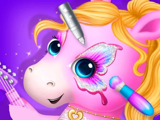 Pony Sisters Music Band - browser game screenshot