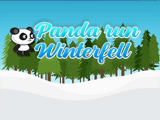 Panda Run Winterfell - browser game screenshot