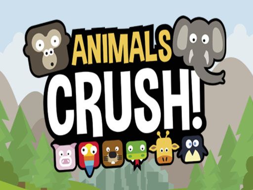 Animal Crush Match - browser game screenshot
