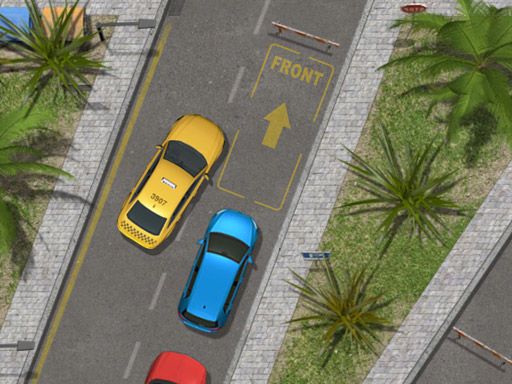 Park The Taxi 3 - browser game screenshot