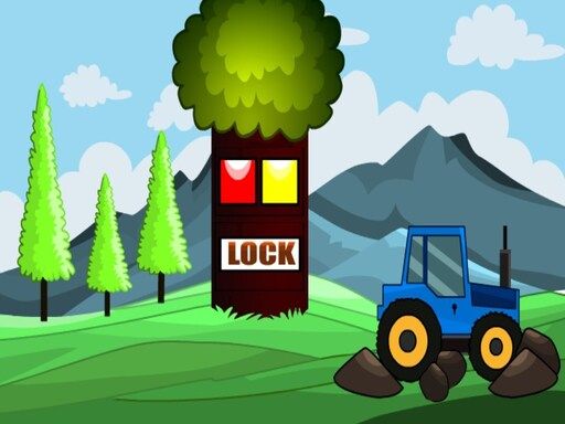 Tractor Escape - browser game screenshot