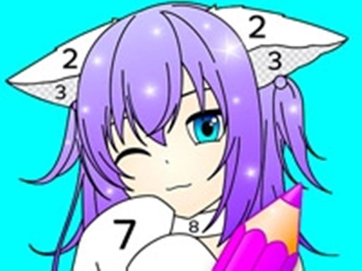 Anime Manga Coloring Book - Art Game - browser game screenshot