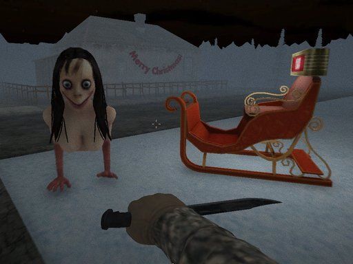 Christmas: Night of Horror - browser game screenshot