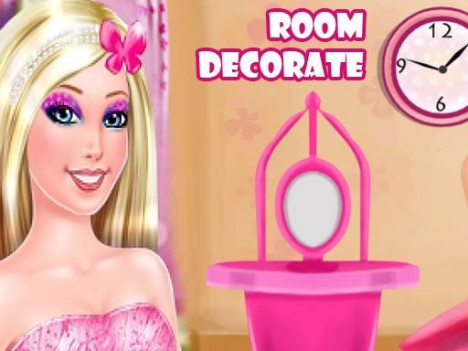 Barbie Room Decorate - browser game screenshot