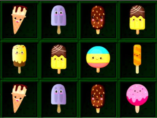 Ice Cream Puzzles - browser game screenshot