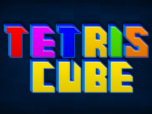 Tetris Cube - browser game screenshot
