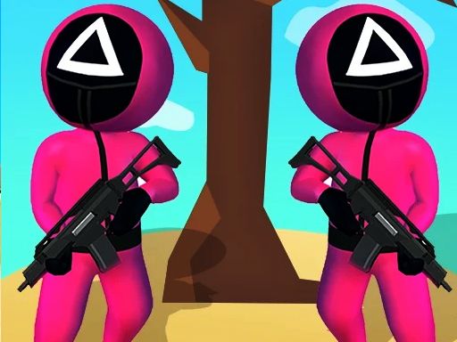Squid Game 3D Challenge - browser game screenshot