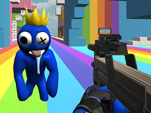 Rainbow Friends Survival - browser game screenshot
