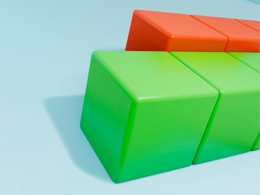 Clash of Blocks - browser game screenshot
