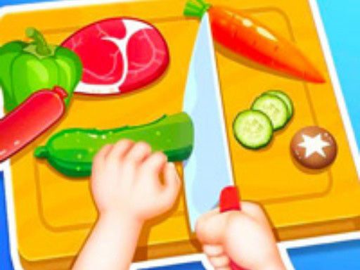 Kids Happy Kitchen Game - browser game screenshot