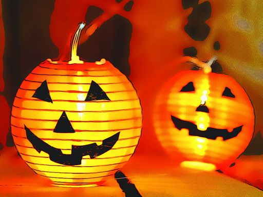 Fun Halloween Pumpkins - browser game screenshot